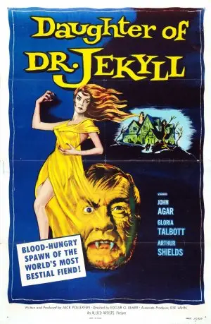 Daughter of Dr. Jekyll (1957) White T-Shirt - idPoster.com