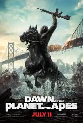 Dawn of the Planet of the Apes (2014) White Tank-Top - idPoster.com