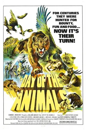 Day of the Animals (1977) Women's Colored Hoodie - idPoster.com