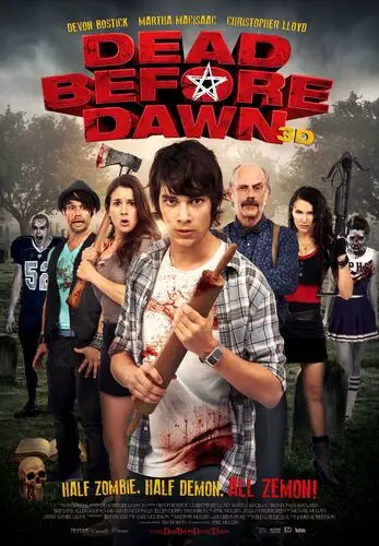 Dead Before Dawn 3D (2012) Fridge Magnet picture 471065