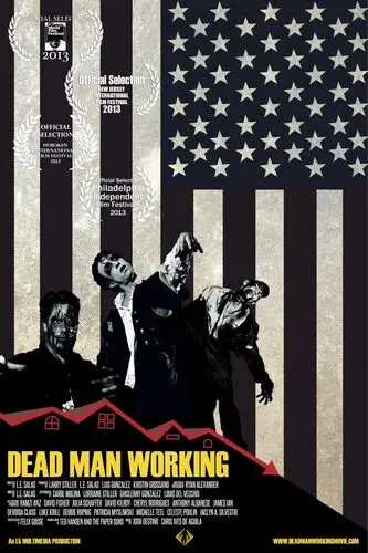 Dead Man Working (2013) Women's Colored Hoodie - idPoster.com
