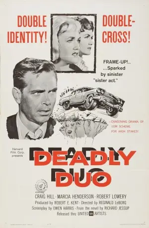 Deadly Duo (1962) Men's Colored Hoodie - idPoster.com