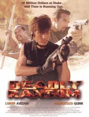 Deadly Ransom (1997) Drawstring Backpack - idPoster.com