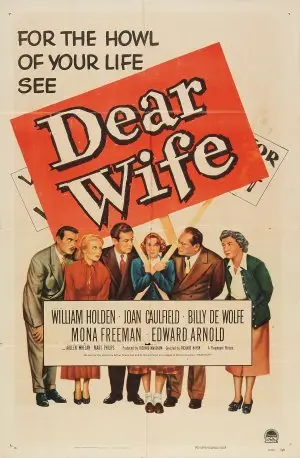 Dear Wife (1949) Men's Colored T-Shirt - idPoster.com