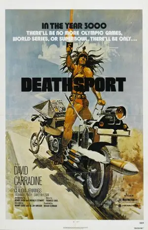 Deathsport (1978) White T-Shirt - idPoster.com