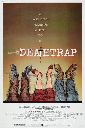Deathtrap (1982) Women's Colored Hoodie - idPoster.com