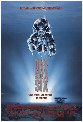 DeepStar Six (1989) White Tank-Top - idPoster.com