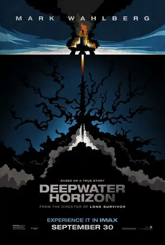 Deepwater Horizon (2016) White T-Shirt - idPoster.com