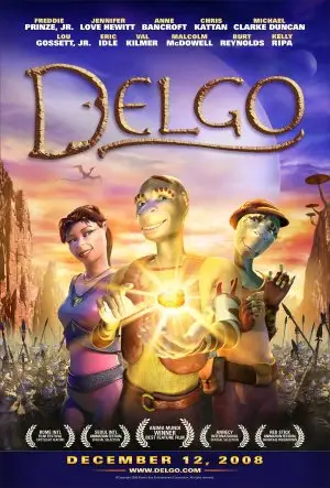Delgo (2007) Men's Colored Hoodie - idPoster.com