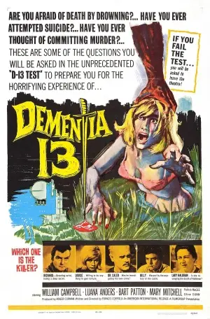 Dementia 13 (1963) Women's Colored Tank-Top - idPoster.com
