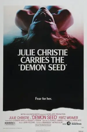 Demon Seed (1977) Women's Colored T-Shirt - idPoster.com