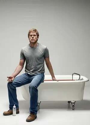 Dexter (2006) Men's Colored  Long Sleeve T-Shirt - idPoster.com