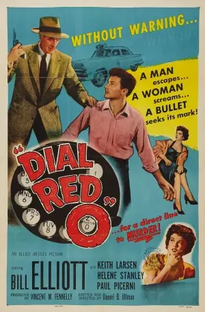 Dial Red O (1955) Women's Colored Tank-Top - idPoster.com