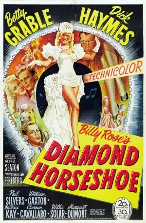 Diamond Horseshoe (1945) Men's Colored Hoodie - idPoster.com