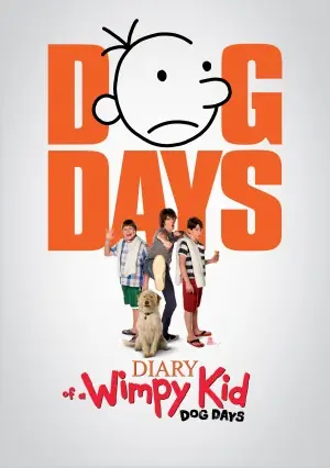 Diary of a Wimpy Kid: Dog Days (2012) White T-Shirt - idPoster.com