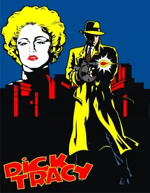 Dick Tracy (1990) White T-Shirt - idPoster.com