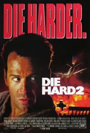 Die Hard 2 (1990) White T-Shirt - idPoster.com
