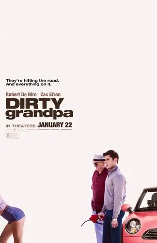 Dirty Grandpa (2016) Women's Colored Tank-Top - idPoster.com