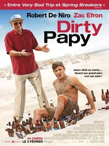 Dirty Grandpa (2016) White Tank-Top - idPoster.com