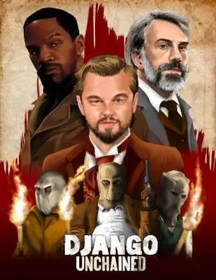 Django Unchained (2012) Men's Colored  Long Sleeve T-Shirt - idPoster.com