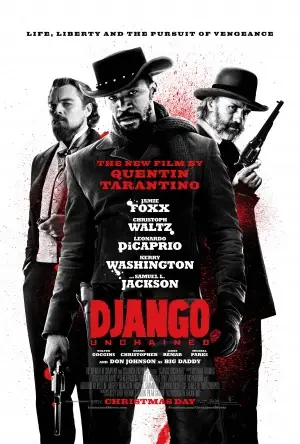 Django Unchained (2012) White T-Shirt - idPoster.com