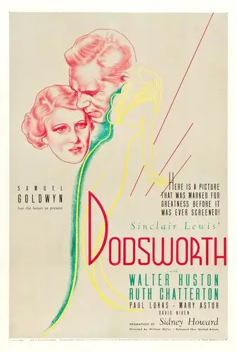 Dodsworth (1936) Women's Colored Hoodie - idPoster.com