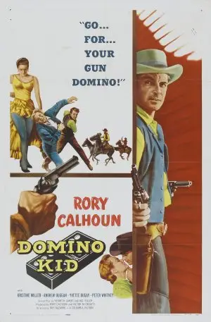 Domino Kid (1957) Men's Colored  Long Sleeve T-Shirt - idPoster.com