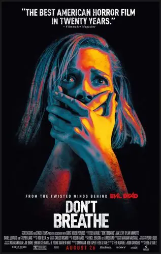 Don't Breathe (2016) Women's Colored Tank-Top - idPoster.com
