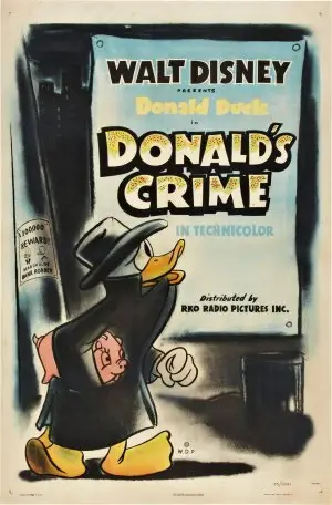 Donald's Crime (1945) White T-Shirt - idPoster.com