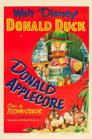 Donald Applecore (1952) White T-Shirt - idPoster.com
