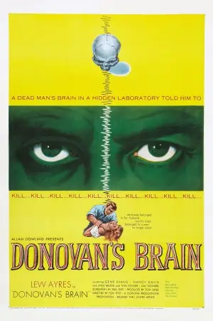 Donovan's Brain (1953) White T-Shirt - idPoster.com