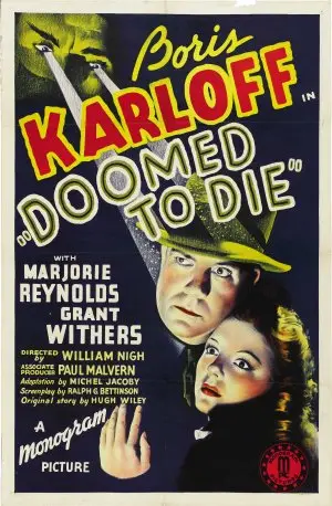 Doomed to Die (1940) White T-Shirt - idPoster.com