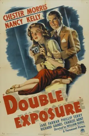 Double Exposure (1944) White T-Shirt - idPoster.com