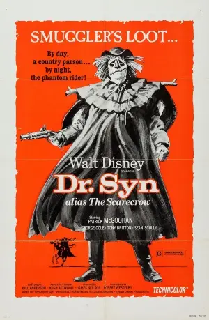 Dr. Syn, Alias the Scarecrow (1963) Women's Colored T-Shirt - idPoster.com