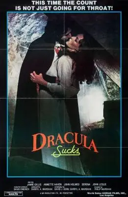 Dracula Sucks (1979) White T-Shirt - idPoster.com