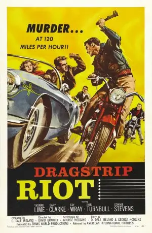 Dragstrip Riot (1958) White T-Shirt - idPoster.com