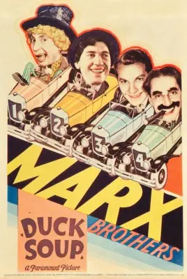 Duck Soup (1933) Drawstring Backpack - idPoster.com