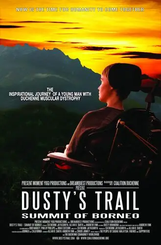 Dusty's Trail Summit of Borneo (2013) Kitchen Apron - idPoster.com