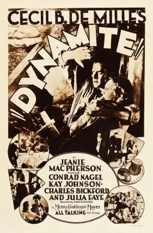 Dynamite (1929) White T-Shirt - idPoster.com
