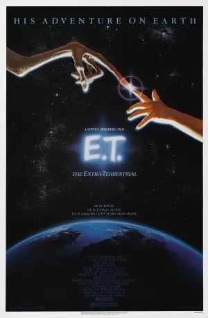 E.T.: The Extra-Terrestrial (1982) Women's Colored  Long Sleeve T-Shirt - idPoster.com