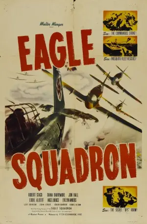 Eagle Squadron (1942) Women's Colored T-Shirt - idPoster.com