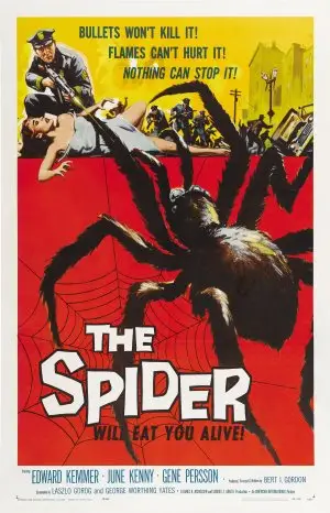 Earth vs. the Spider (1958) White T-Shirt - idPoster.com
