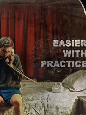 Easier with Practice (2009) White Tank-Top - idPoster.com
