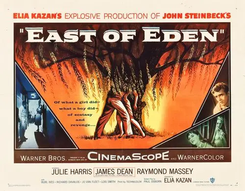 East of Eden (1955) Drawstring Backpack - idPoster.com