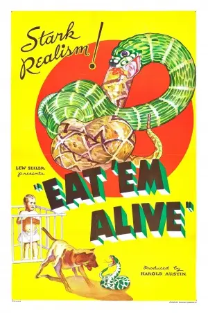Eat 'Em Alive (1933) Women's Colored Tank-Top - idPoster.com