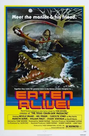 Eaten Alive (1977) Men's Colored  Long Sleeve T-Shirt - idPoster.com