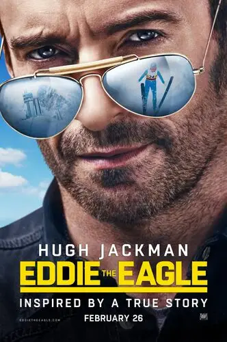Eddie the Eagle (2016) White T-Shirt - idPoster.com