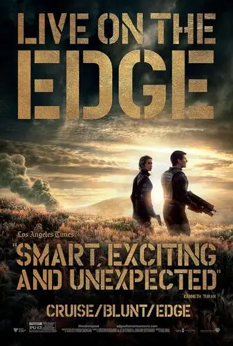 Edge of Tomorrow (2014) White T-Shirt - idPoster.com