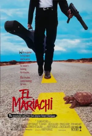 El mariachi (1992) Men's Colored T-Shirt - idPoster.com