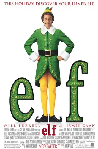 Elf (2003) Men's Colored Hoodie - idPoster.com